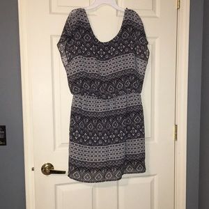 Black and White short dress!